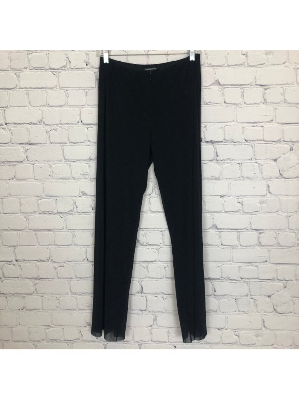 Vintage Vivienne Tam Black Mesh Pants Size 3